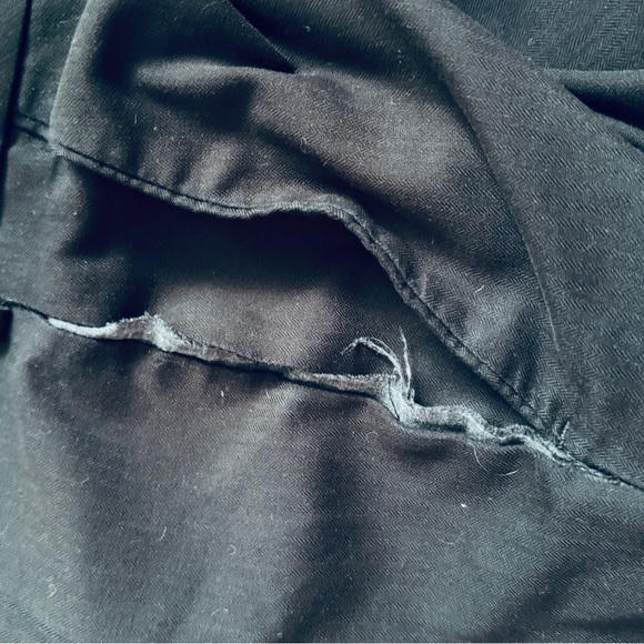 2 PAIR Mens Stretch Dress Pants 48 x 29 Gray and Black Croft & Barrow - Picture 8 of 11